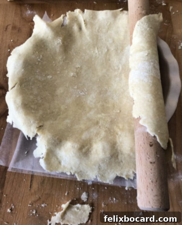 crust transfer to pan