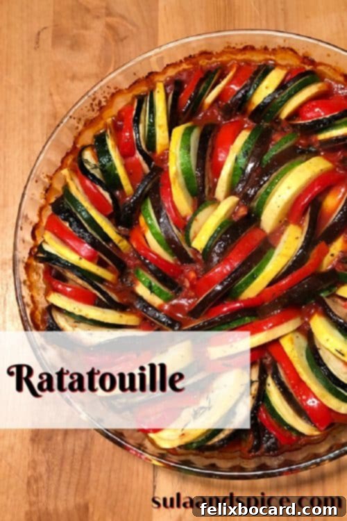 Underground Gourmet 9 Ratatouille Pin - Image for Pinterest