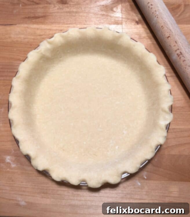 unbaked crust