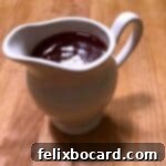 Vibrant homemade raspberry sauce