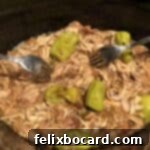 Mississippi chicken shredded in crock pot