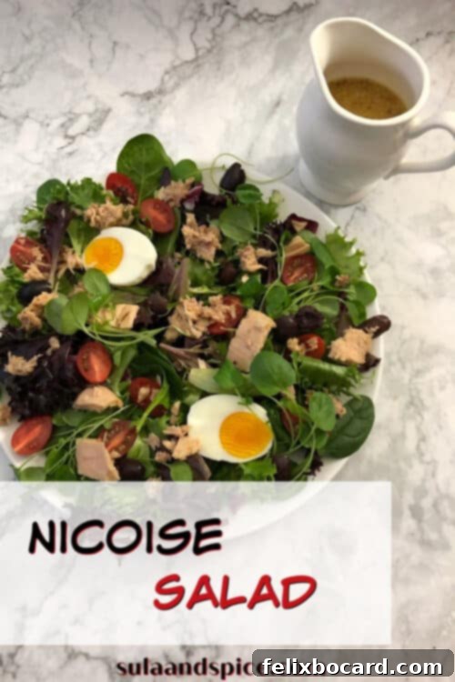 Pin for Nicoise Salad