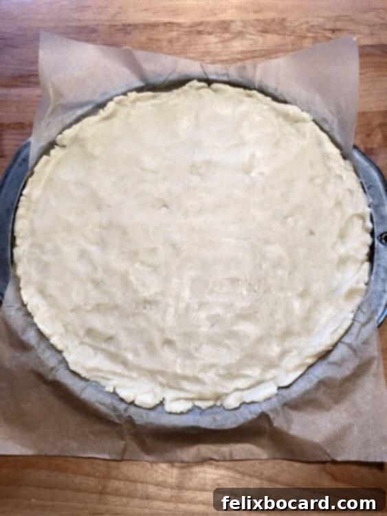 dough ready to bake