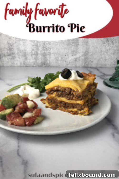 Burrito Bake 13 pin for burrito pie