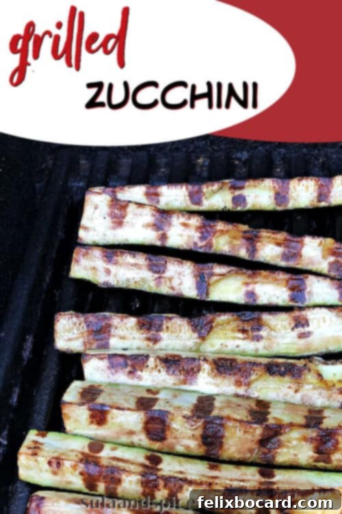 pin for grilled zucchini