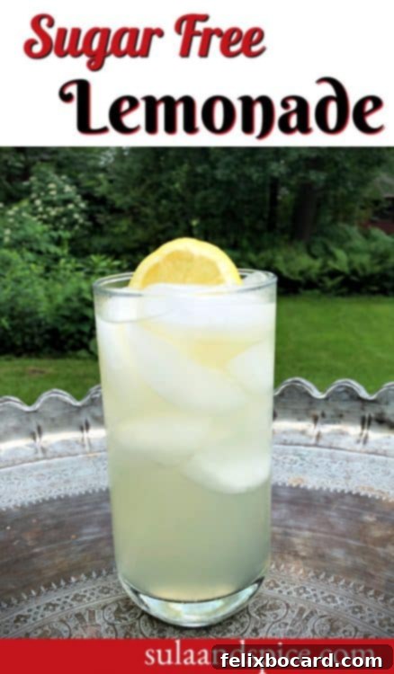 Sugar Free Lemonade Pin