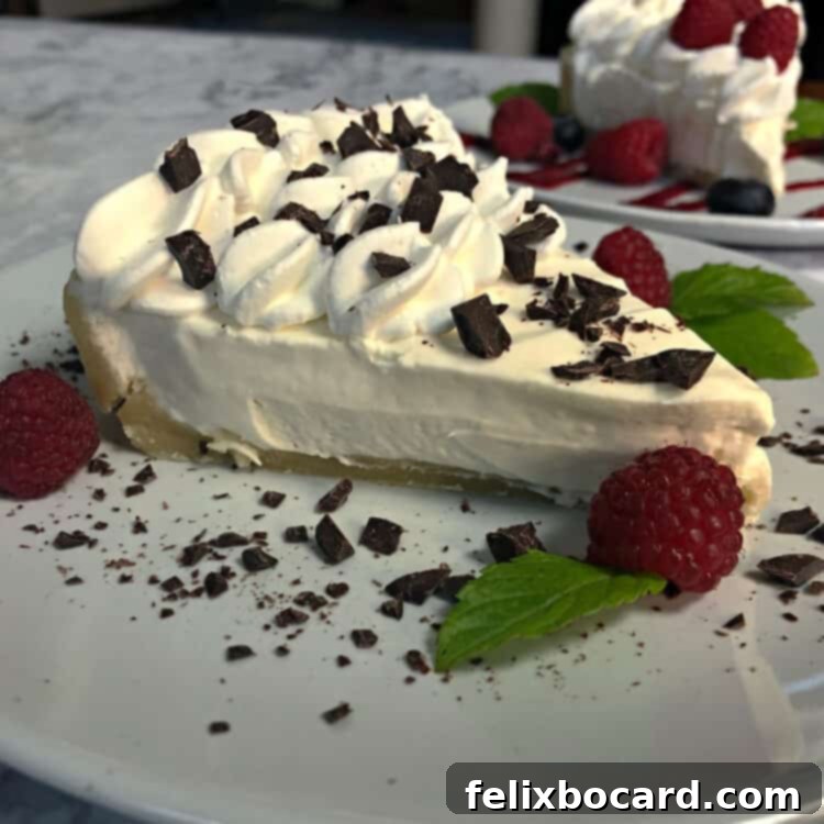 keto cheesecake garnished with chocolate shavings