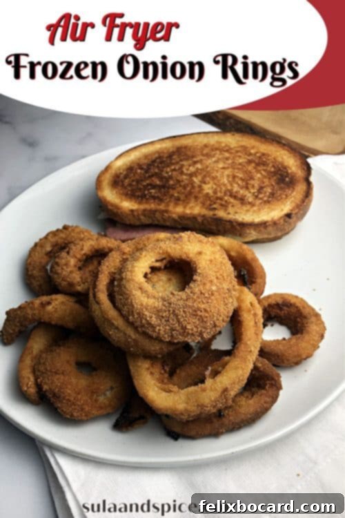 Air Fryer Onion Rings Pin