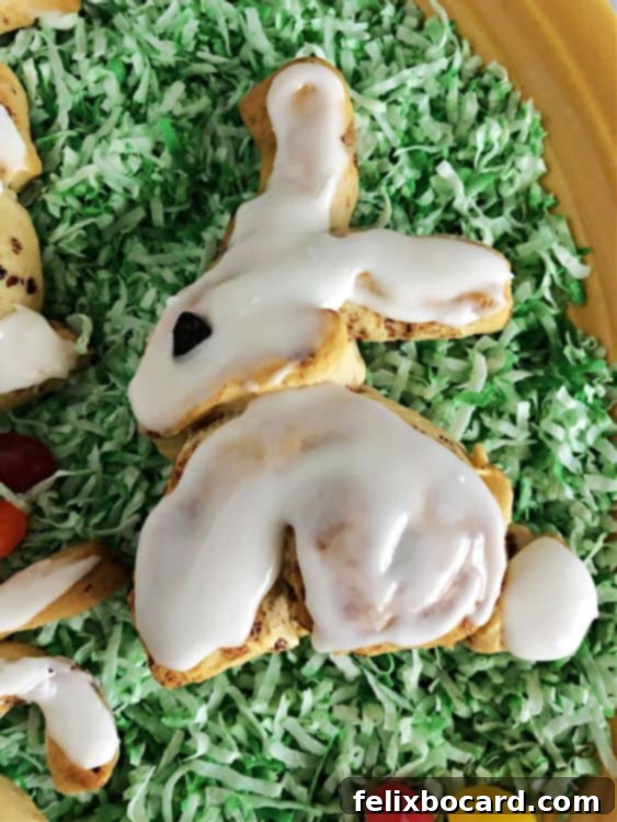 Bunny Cinnamon roll with black eye